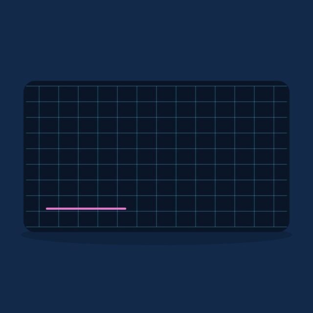 Grid Runner Desk Mat