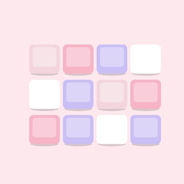 Pastel Bloom Keycap Set