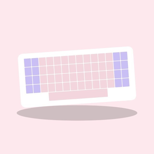 Sakura Cloud 75% Keyboard